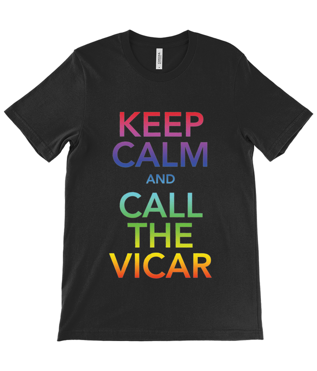 Keep Calm and Call the Vicar T-Shirt