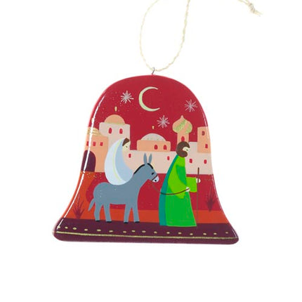 Bethlehem Bell Christmas Decoration - Red       (660)Bethlehem Bell Christmas Decoration - Red       (660)