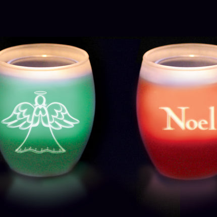 Christmas Messages Of Light Candle Holder  (Rejoice)Christmas Messages Of Light Candle Holder  (Rejoice)