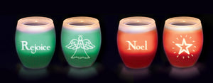 Christmas Messages Of Light Candle Holder  (Rejoice)Christmas Messages Of Light Candle Holder  (Rejoice)