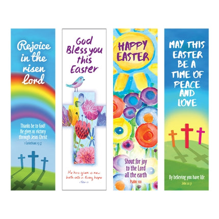 Easter Bookmarks Pack B - Packs Of 40 (4 Designs)Easter Bookmarks Pack B - Packs Of 40 (4 Designs)