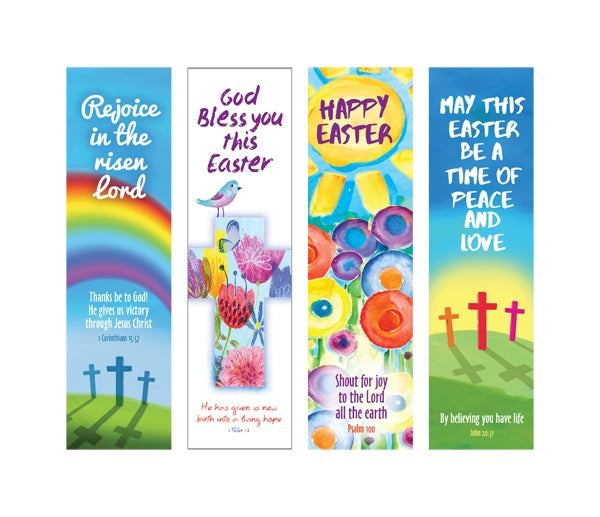 Easter Bookmarks Pack B - Packs Of 40 (4 Designs)Easter Bookmarks Pack B - Packs Of 40 (4 Designs)