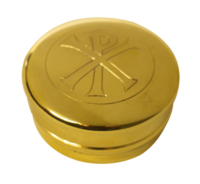Gilt Finish Pewter Pyx  - XpGilt Finish Pewter Pyx  - Xp