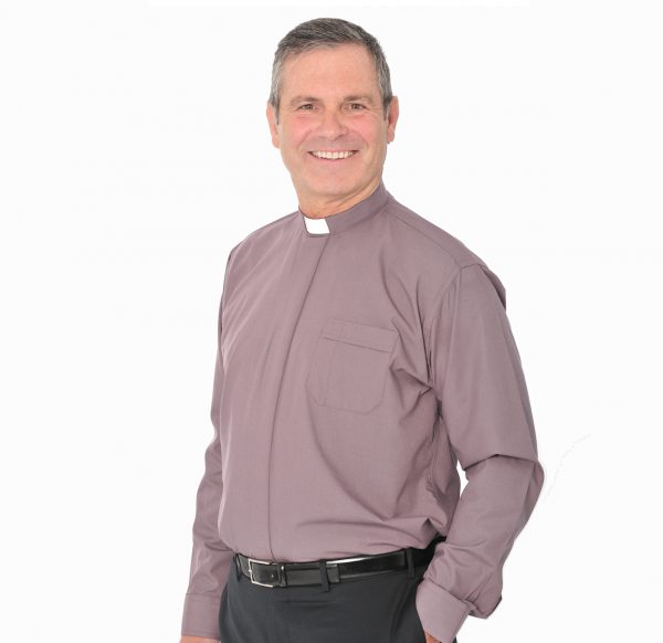 Men's Long Sleeve Shirt - 1in Slip In Collar