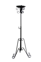 Single Paschal Candle Holder On Adjustable Stand - Fits 2