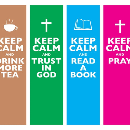 Bookmarks - Keep Calm Set 40 PackBookmarks - Keep Calm Set 40 Pack