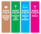 Bookmarks - Keep Calm Set 40 PackBookmarks - Keep Calm Set 40 Pack