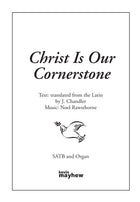 Christ Is Our Cornerstone -OctavoChrist Is Our Cornerstone -Octavo