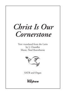 Christ Is Our Cornerstone -OctavoChrist Is Our Cornerstone -Octavo