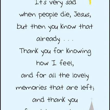 Prayer Card - Someone Has DiedPrayer Card - Someone Has Died