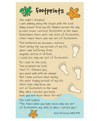 Prayer Card - FootprintsPrayer Card - Footprints