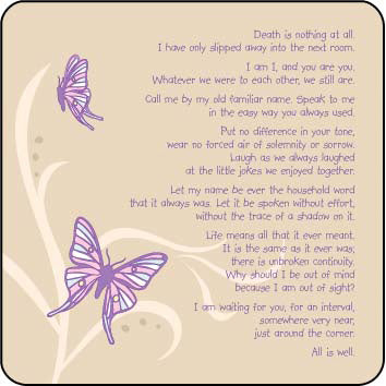 Death Is Nothing At All ****Death Is Nothing At All ****