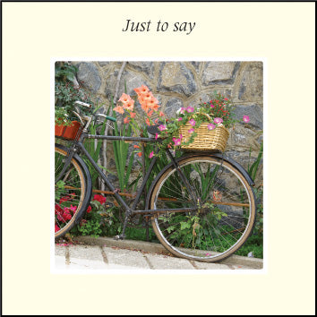 Just To Say ****Just To Say ****