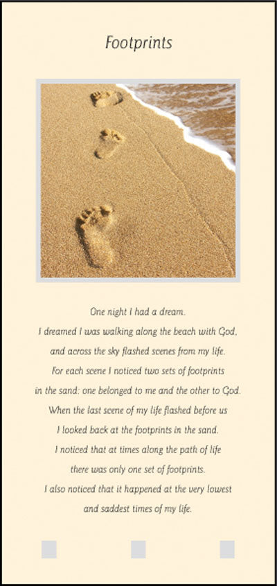 Footprints ****Footprints ****