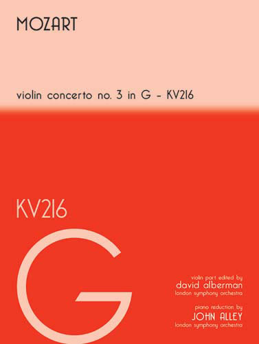 Mozart Violin Concert In G Kv216Mozart Violin Concert In G Kv216
