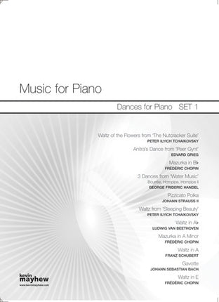 Dances For Piano Set OneDances For Piano Set One