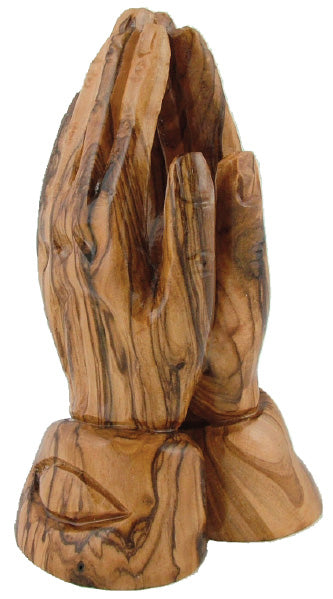 Olive Wood Praying Hands (Bs-345)Olive Wood Praying Hands (Bs-345)