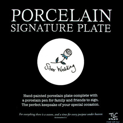 Porcelain Signature Plate