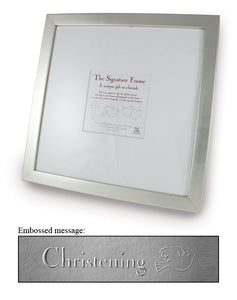 Christening Signature Photograph FrameChristening Signature Photograph Frame