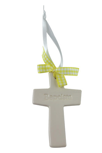 Baptism Ceramic CrossBaptism Ceramic Cross