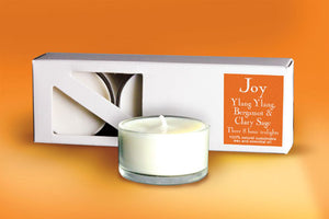 Joy - 3 Fragrant Tealight Candles  (Meditation)Joy - 3 Fragrant Tealight Candles  (Meditation)