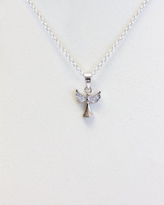 Cubic Zirconia Angel  (Emily Children's Jewellery)Cubic Zirconia Angel  (Emily Children's Jewellery)