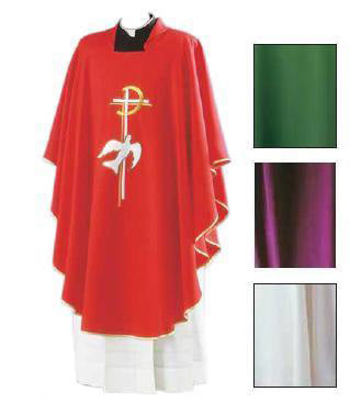 Chasuble - Dove & Cross DesignChasuble - Dove & Cross Design