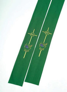 Stole - IHS Cross Design (1206)