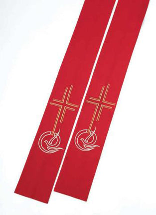 Stole - Cross With Dove Design