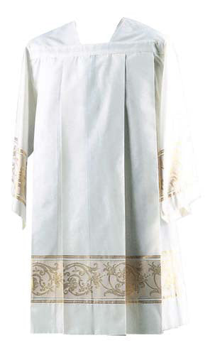 Cotta - Gold Embroidery - Polycotton 39"Cotta - Gold Embroidery - Polycotton 39"