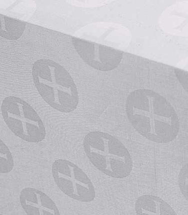 Altar Cloth  -  Crucius Fabric  - 72" X 24"Altar Cloth  -  Crucius Fabric  - 72" X 24"