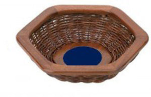 Mahogany Collection Basket Op01B - 11" Dia.Mahogany Collection Basket Op01B - 11" Dia.