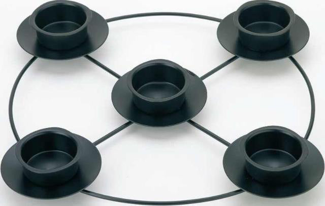 Advent Frame 12" Diameter With 2" SconcesAdvent Frame 12" Diameter With 2" Sconces