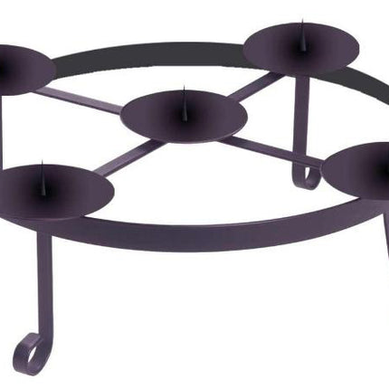 Advent Stand With Spikes 14" DiameterAdvent Stand With Spikes 14" Diameter
