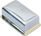 Wafer Box In Silver PlateWafer Box In Silver Plate