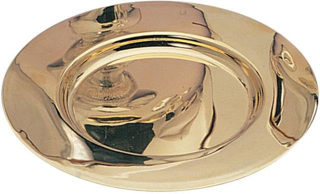 Paten-Large-6" Diam All Silver PlatePaten-Large-6" Diam All Silver Plate