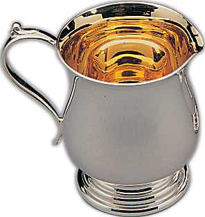 Cruet Jug Georgian-4 Fl Ozs Gilt InsideCruet Jug Georgian-4 Fl Ozs Gilt Inside