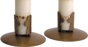 Gold Gothic Candle Holder - For 1 5/8" CandleGold Gothic Candle Holder - For 1 5/8" Candle