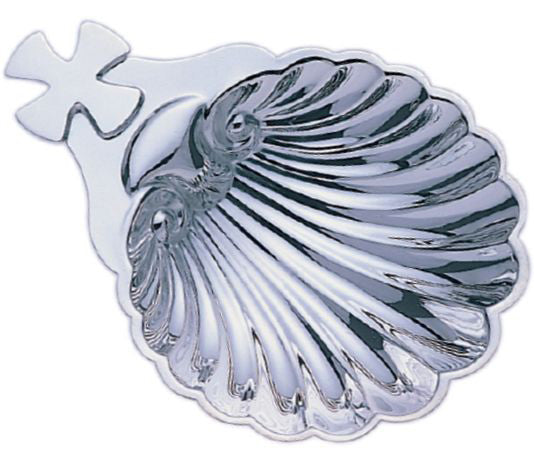 Baptismal Shell-Old English-4 1/2" LongBaptismal Shell-Old English-4 1/2" Long