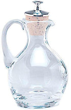 Cruet With Silver Plate TopsCruet With Silver Plate Tops