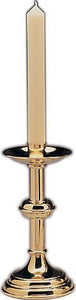 Brass Altar Candlestick 12"