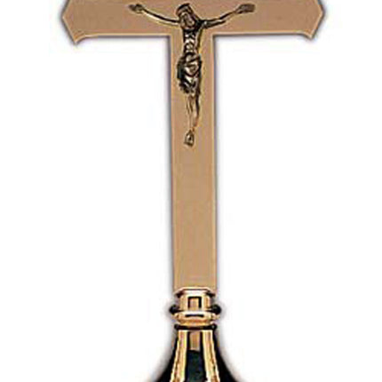 Solid Brass Altar CrucifixSolid Brass Altar Crucifix