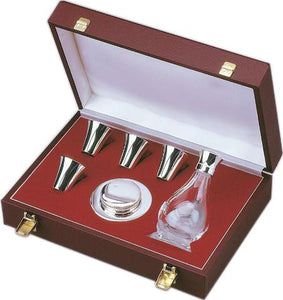 6 Piece Communion Set Sterling Silver With Case6 Piece Communion Set Sterling Silver With Case