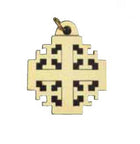 Jerusalem Cross Key TagJerusalem Cross Key Tag