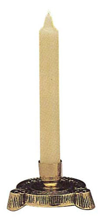 Bronze Candlestick 1 3/4" High For 7/8" CandleBronze Candlestick 1 3/4" High For 7/8" Candle