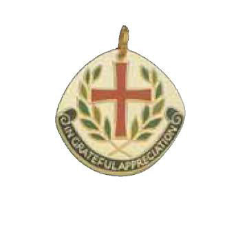 Cross & Crown Key TagCross & Crown Key Tag