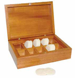 Natural Wafer Box With Cross DesignNatural Wafer Box With Cross Design