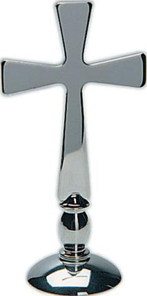 Altar Cross 14 1/2" High - Silver PlateAltar Cross 14 1/2" High - Silver Plate