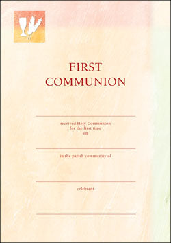 Certificate-First CommunionCertificate-First Communion