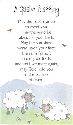 Prayer Card - A Gaelic BlessingPrayer Card - A Gaelic Blessing